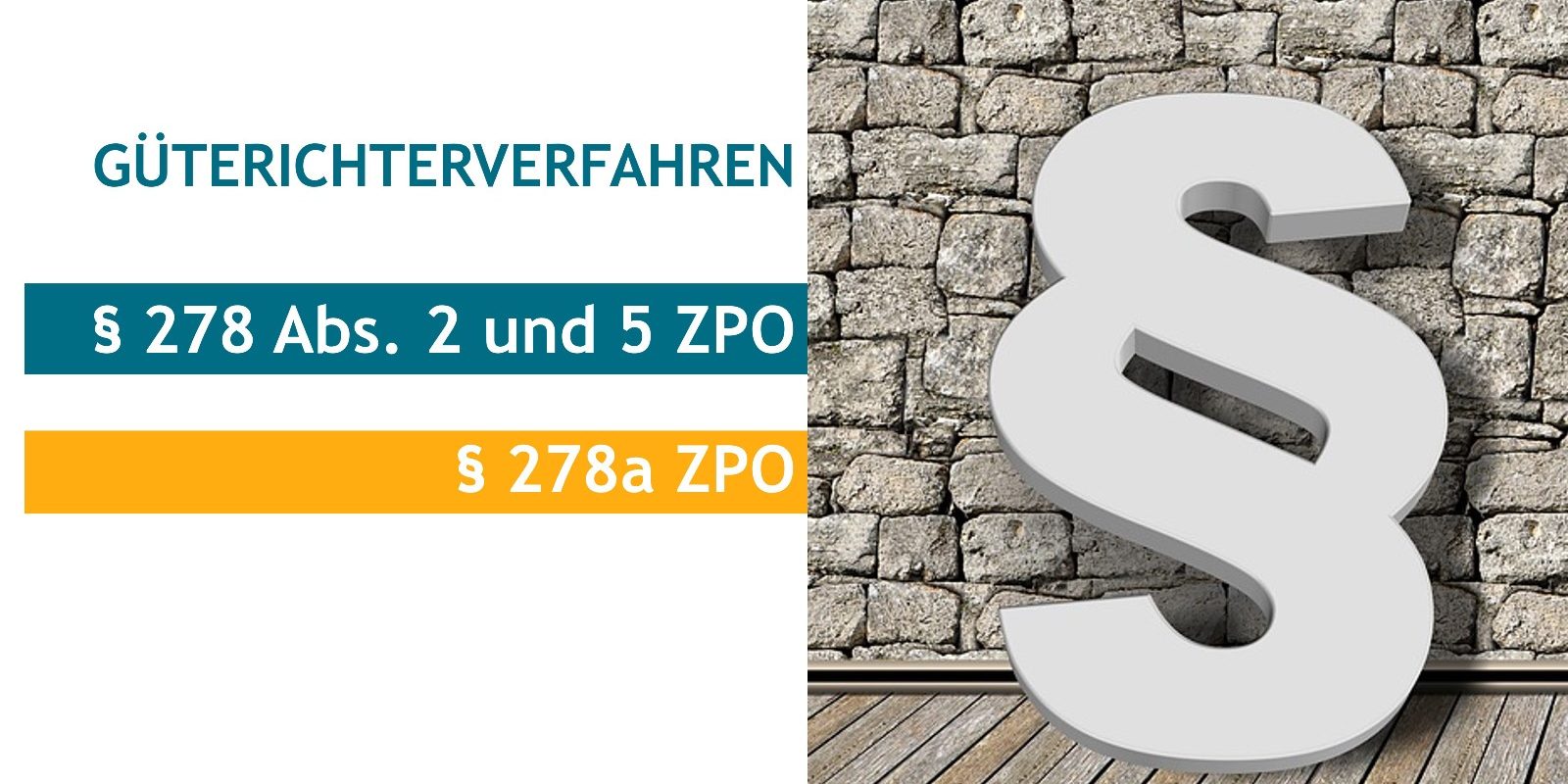 Güterichterverfahren A