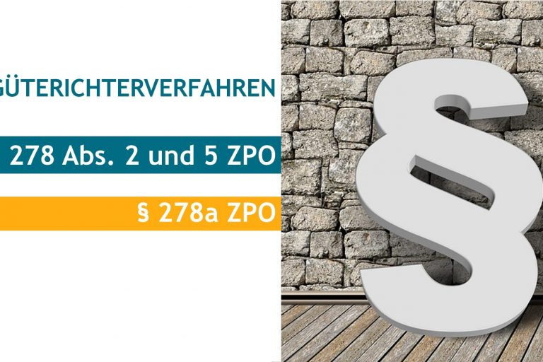 Güterichterverfahren A